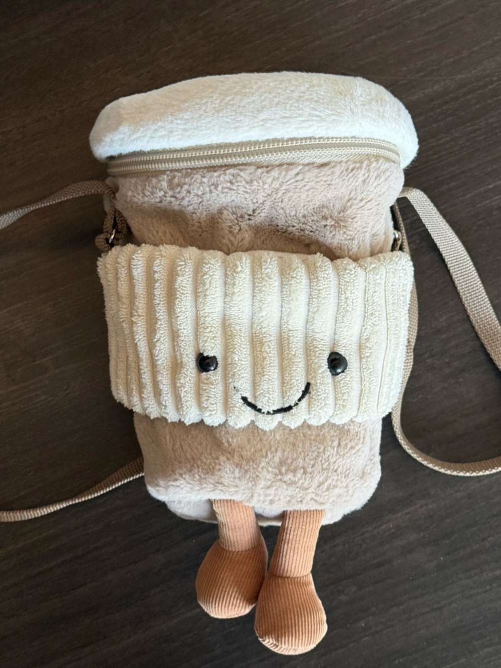 Jellycat coffee Togo bag